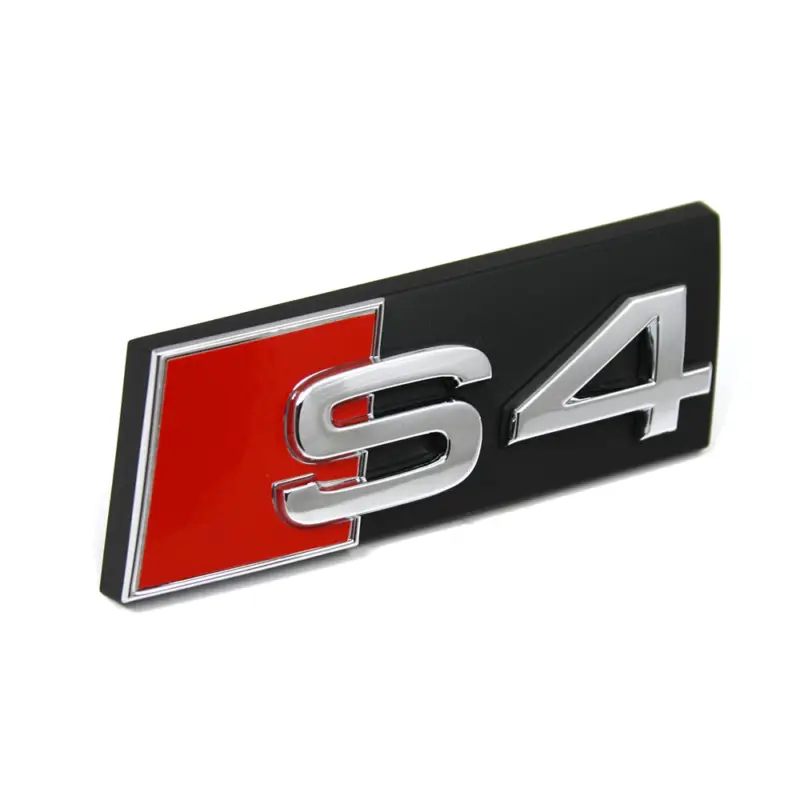 Direkt Vom Hersteller Original Audi S4 (B9 8W) Schriftzug Kühlergrill Exterieur Emblem Logo chrom