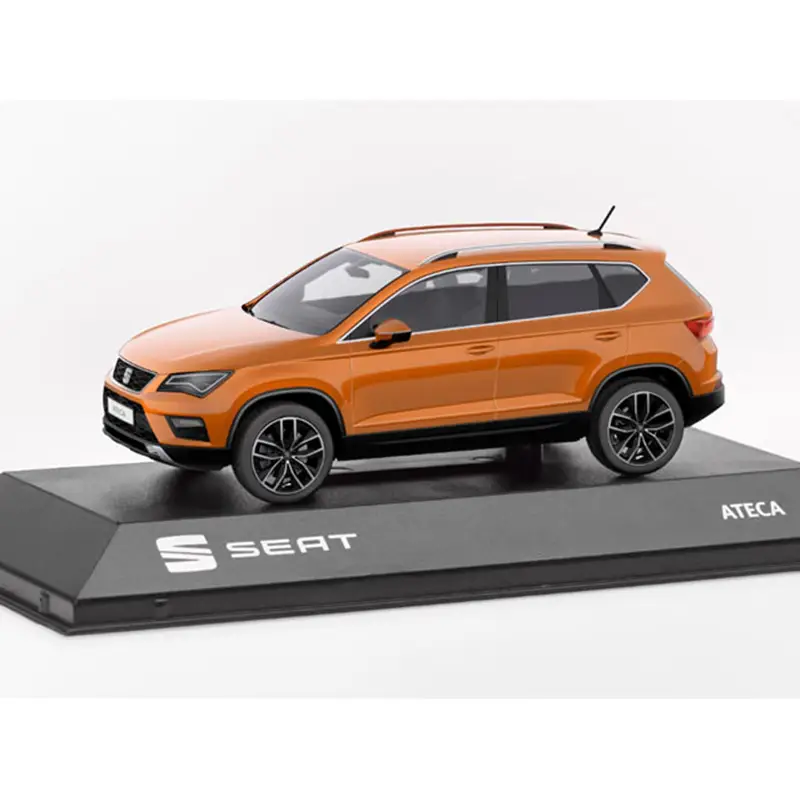Seat Ateca Modellauto 1:43 Original Miniatur Auto Samoa Orange Markenware