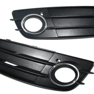 Sichere Zahlung Luftführungsgitter Original Audi A4 S4 8K Satinschwarz Stoßfänger vorn links+rechts