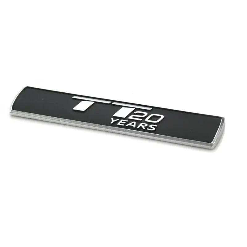Original Audi TT 20 Years Schriftzug seitlich Jubiläums Emblem Kotflügel chrom Sale