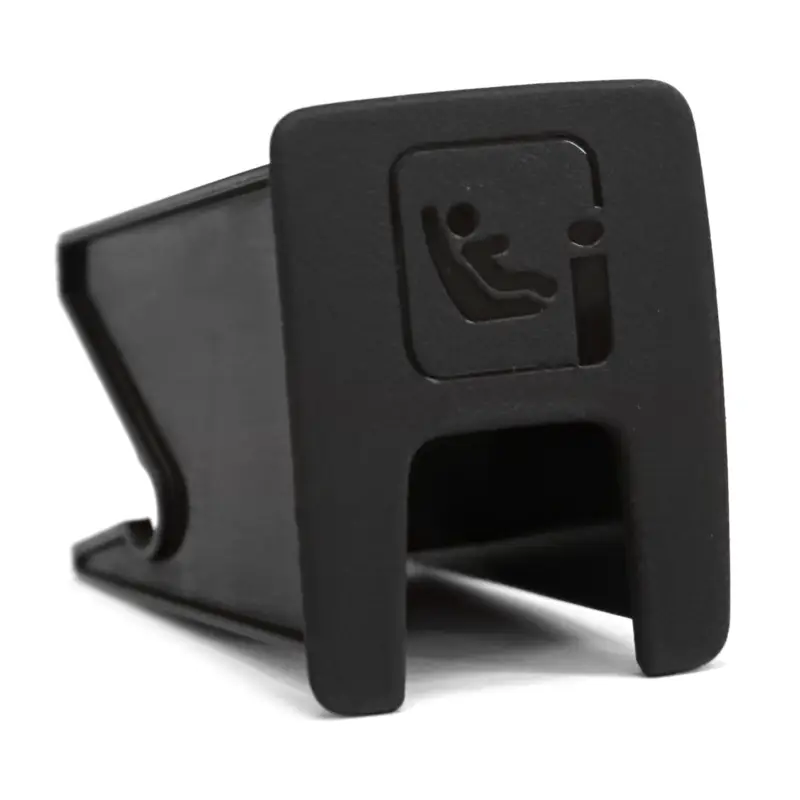 Nur Für Kurze Zeit Original Seat Abdeckung ISOFIX-Halterung Rücksitzbank Kappe Deckel Blende schwarz 57588718782V