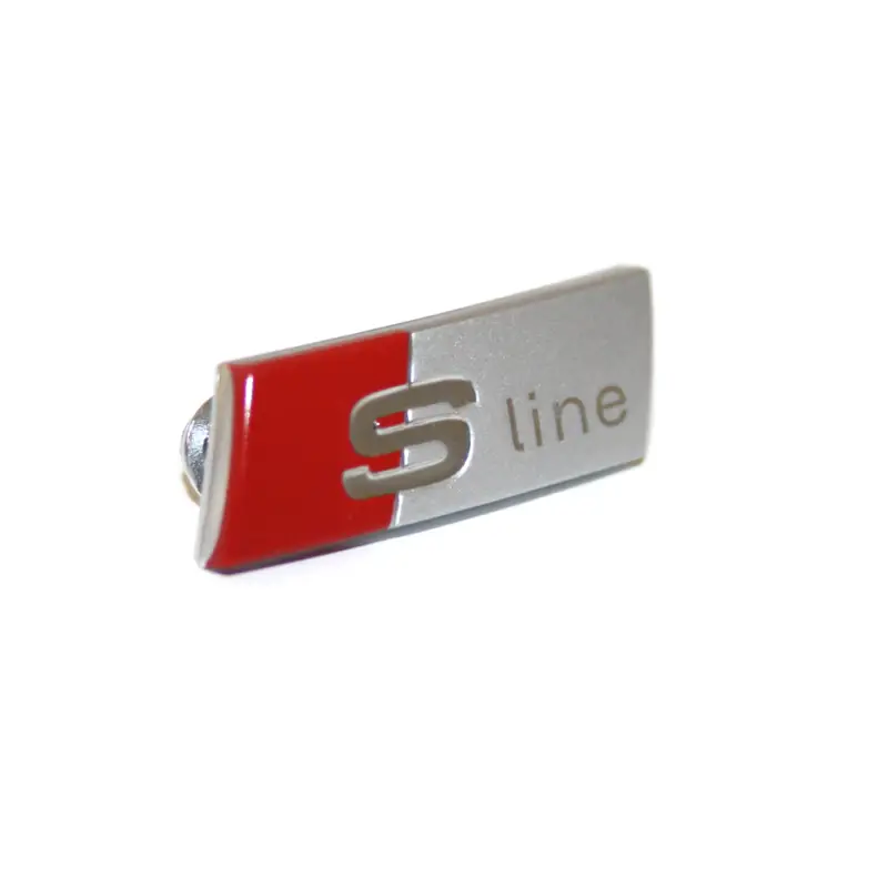 Kracherpreis Original Audi S-Line Plakette für Ledersportlenkrad Interieur Zeichen