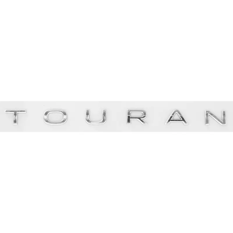 Original VW Touran 2 (5T) Schriftzug Aufkleber Emblem Heckklappe Logo chrom glänzend Ausverkauf