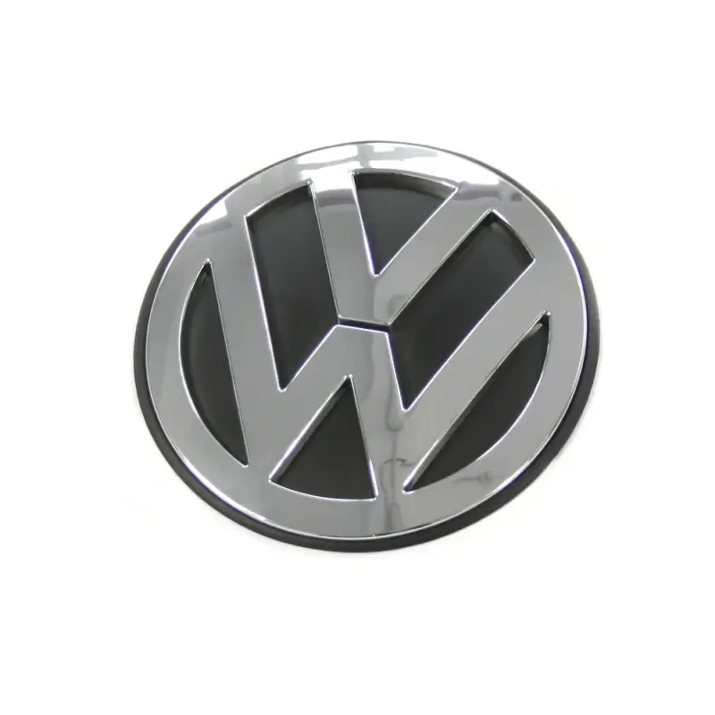 Begrenztes Angebot Original VW New Beetle (9C) Emblem hinten Heckklappe Logo Zeichen chrom schwarz