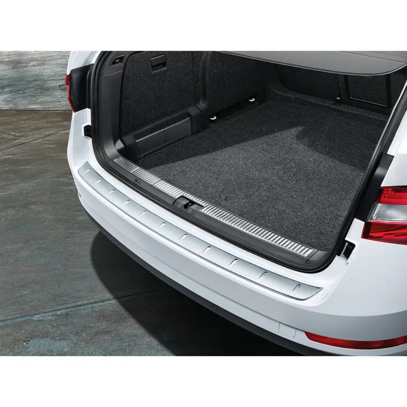 Online Kaufen Original Skoda Superb (3V) Combi Heckschutzleiste Schutzleiste Stoßfänger silber