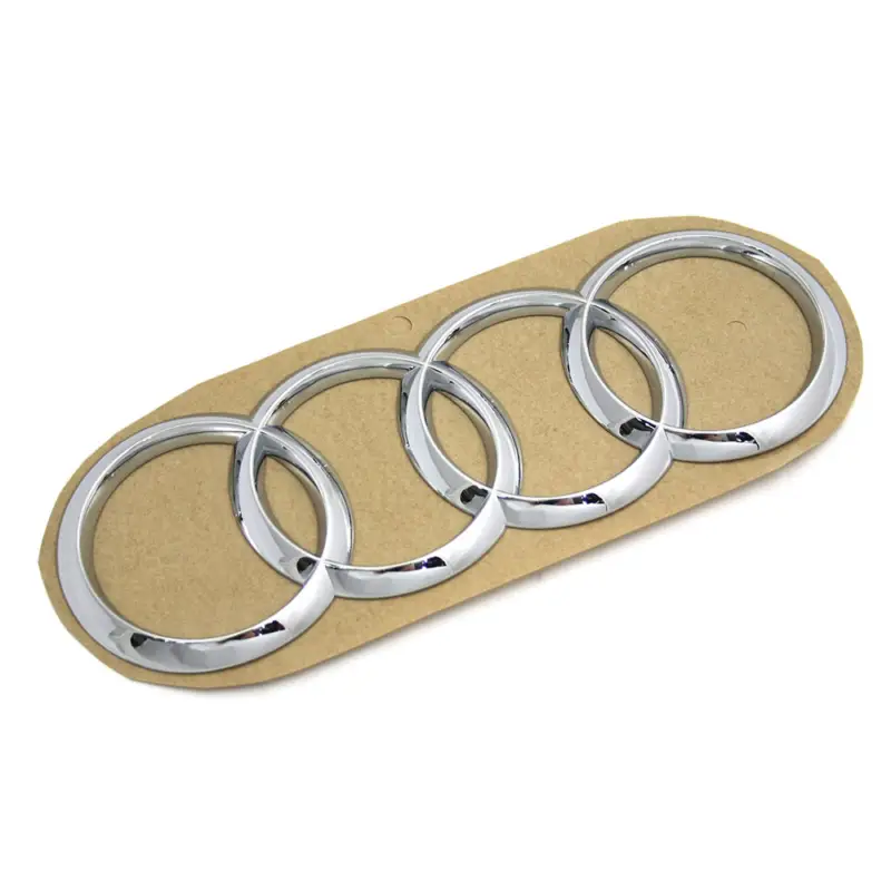 Neue Ware Original Audi Ringe Heckklappe Motorhaube Emblem Logo chrom 8V08537422ZZ