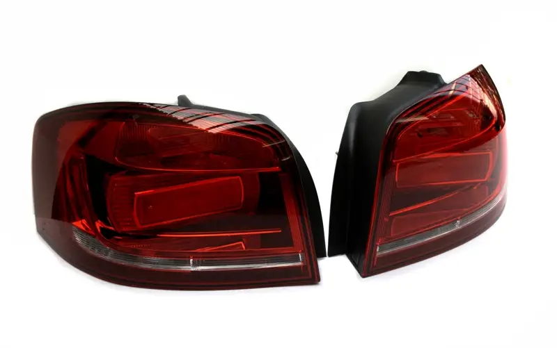 Original Audi schwarze Rückleuchten Audi A3 (8P), Original Facelift Nachrüstsatz 3-Türer Expressversand
