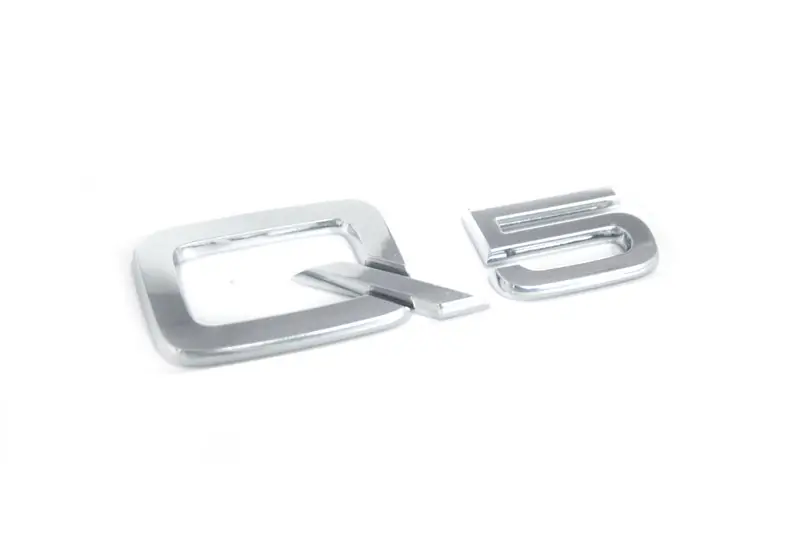 Neu Original Audi Schriftzug Q5 Emblem Modellbezeichnung chrom 8R08537412ZZ