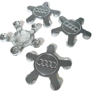 Alufelgendeckel-Set Audi Original Zubehör Zierkappe Tuning Kappe Nabenabdeckung Neue Kollektion