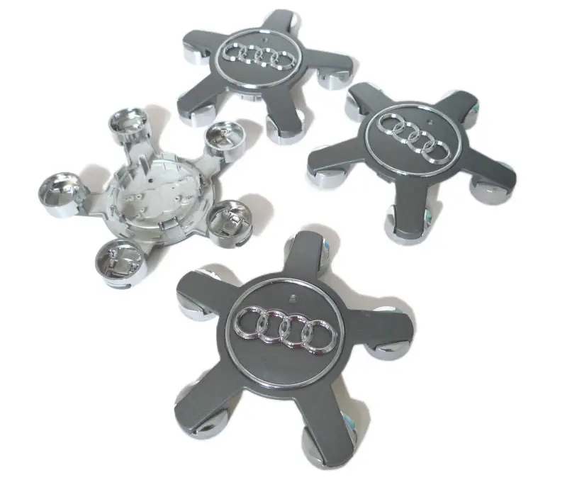 Alufelgendeckel-Set Audi Original Zubehör Zierkappe Tuning Kappe Nabenabdeckung Neue Kollektion