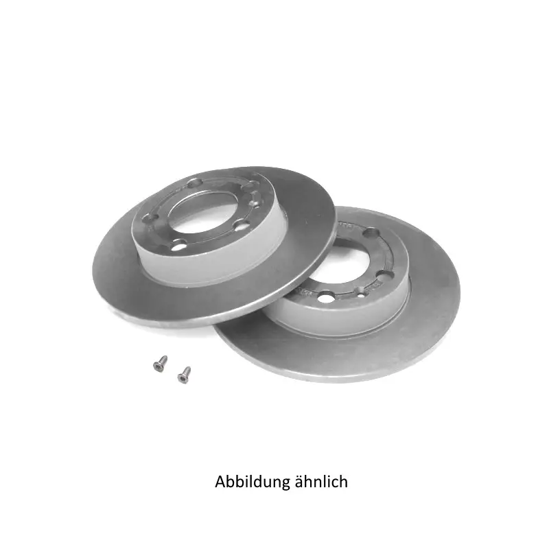 Original Audi Bremsscheiben A1 (8X) Hinterachse 1KF 1KX Bremsen 6R0615601 Versand Am Gleichen Tag