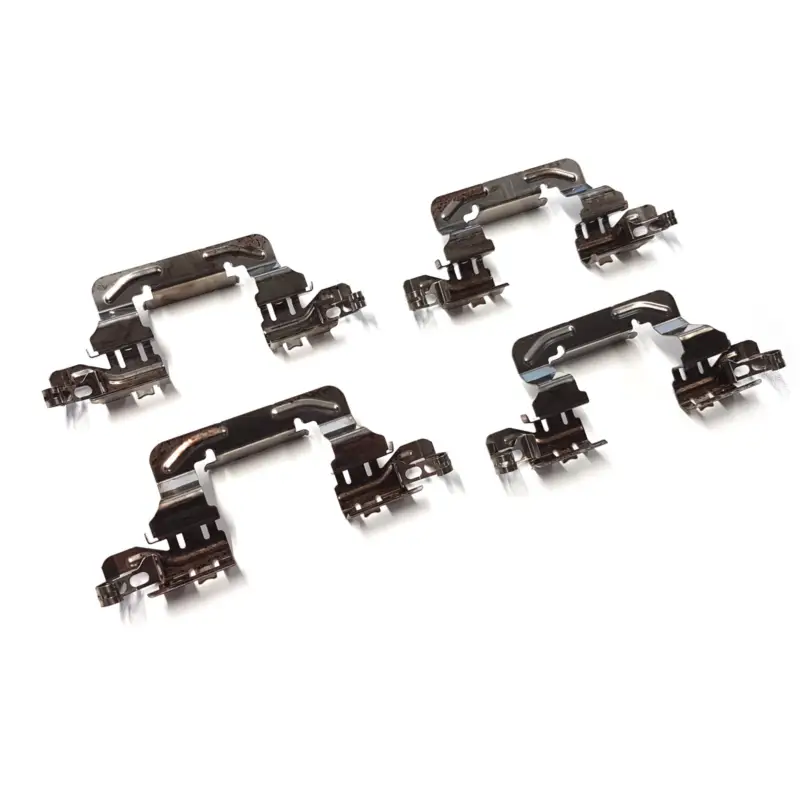 Original Audi Haltefedern Bremsträger Hinterachse Bremsbeläge 4K0698231B Expressversand