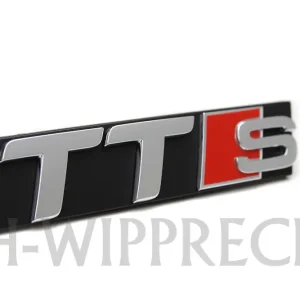Top-Angebot Schriftzug TTS Original Audi Emblem für Kühlergrill Typzeichen Chrom