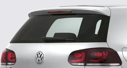 Zertifiziert VW Golf 6 GTI Dachspoiler Original Tuning Heckspoiler Dachkantenspoiler