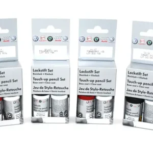 Lackstift-Set Original VW / Audi Basislack + Klarlack Lackstifte verschiedene Farben Neue Kollektion