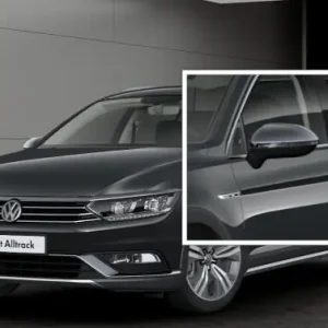 Kracherpreis Original VW Passat B8 (3G) Alu matt Sport Spiegelkappen Tuning Kappen