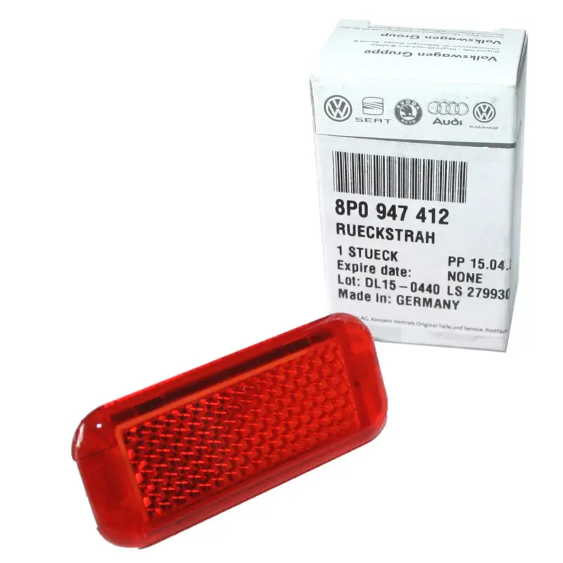 Neu Reflektor Rückstrahler Original Audi 8P0947412 Fahrertür Beifahrertür vorn hinten Türen