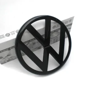 Nur Für Kurze Zeit VW Zeichen Original VW Golf 4 Emblem schwarz vorn Volkswagen Zeichen