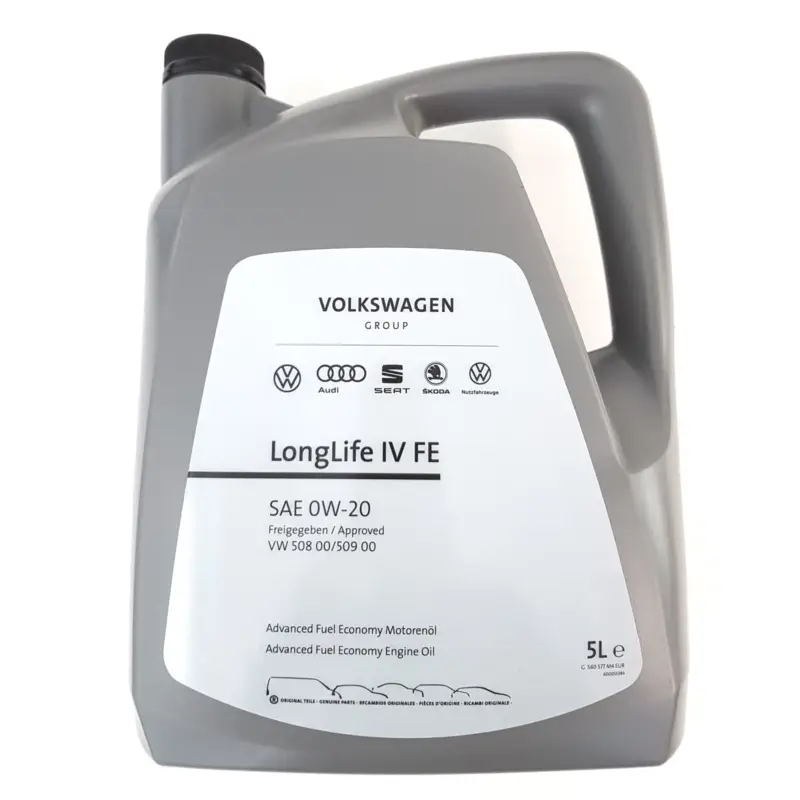 Top-Preis Original Volkswagen Motoröl 5L Longlife IV FE SAE 0W20 VW Norm 50800 50900 Öl GS60577M4EUR