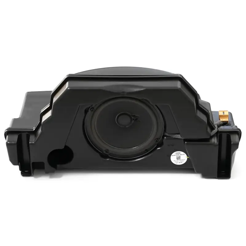 Heißes Angebot Original Audi Lautsprechergehäuse Lautsprecher Tieftöner Kofferraum Subwoofer 8W9035382D