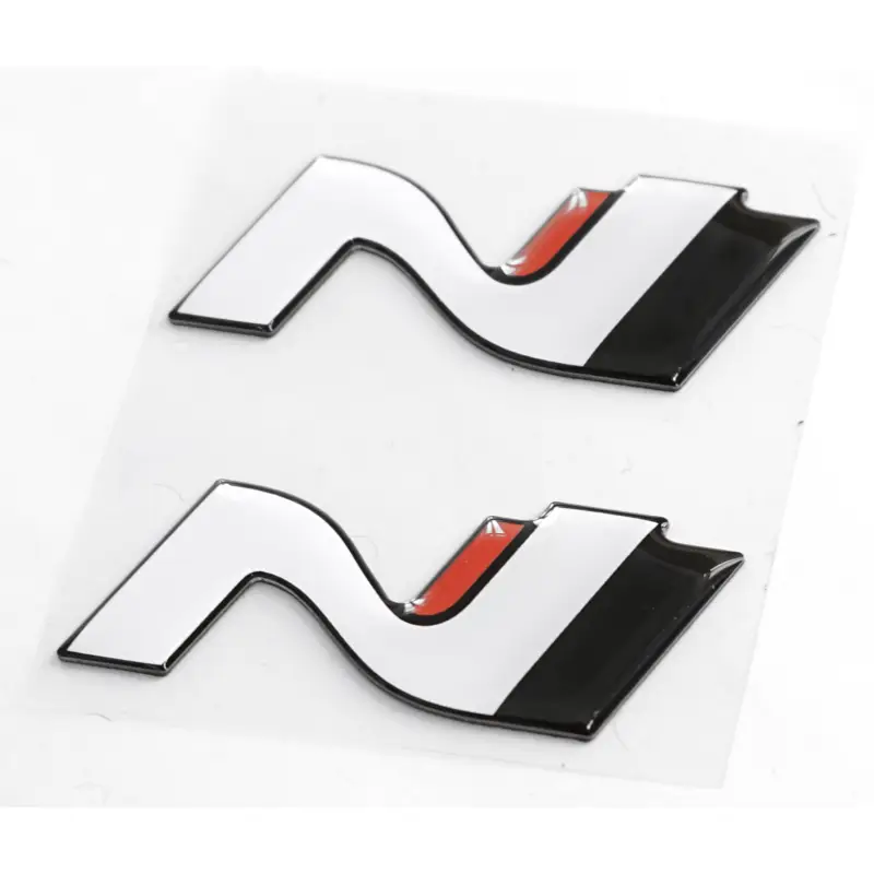 Mega-Angebot Original Hyundai N-Logo Batch Emblem Set 2-teilig Schriftzug 9999Z057168