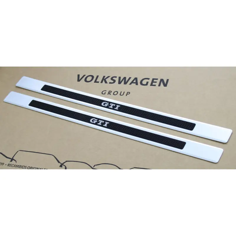 Saisonangebot Original VW Up! GTI Einstiegsleisten vorn Design elox Alu Sport Dekor Leisten 4-Türer