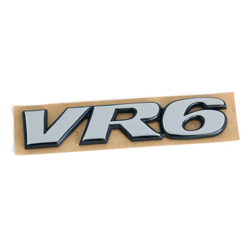 Letzte Chance Original VW T4 VR6 Schriftzug hinten Heckklappe Emblem Logo chrom