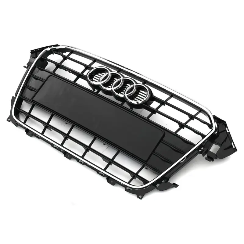 Preisreduziert Original Audi A4 (B8 8K) S-Line Kühlergrill Facelift Exterieur Grill schwarz glänzend