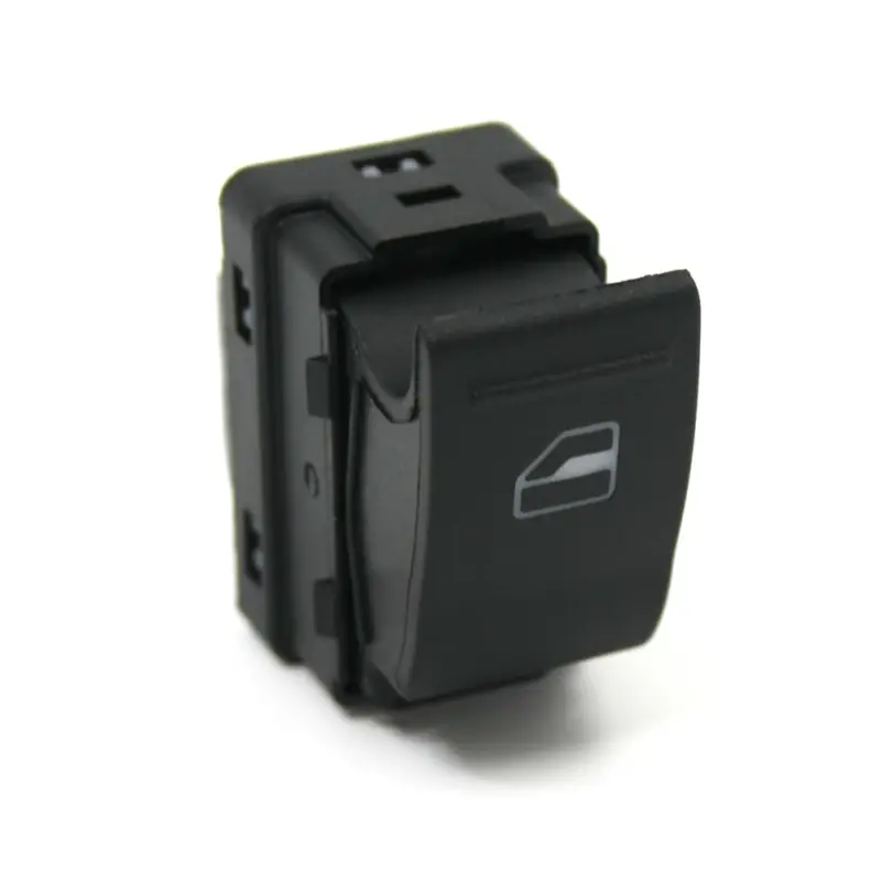 Preisknaller Original VW T5 Transporter Schalter Fensterheber Beifahrerseite 1-Fach Satinschwarz