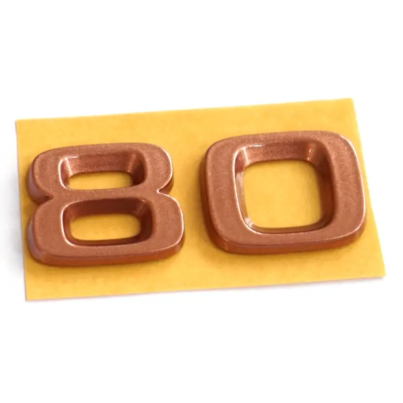 Schnäppchen Original Skoda Enyaq 80 Schriftzug Emblem penny copper-metallic Logo 5LG853687N60B