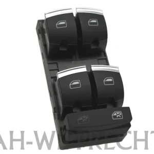Heißes Angebot Original Audi Chrom Fensterheberschalter 4-fach Fahrertür