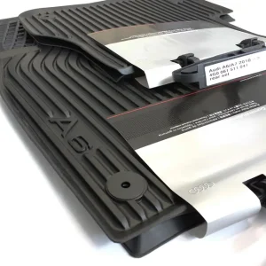 Audi A6 C7 4G Gummi Fußmatten Original 4-teilig schwarz Gummimatten Nur Heute