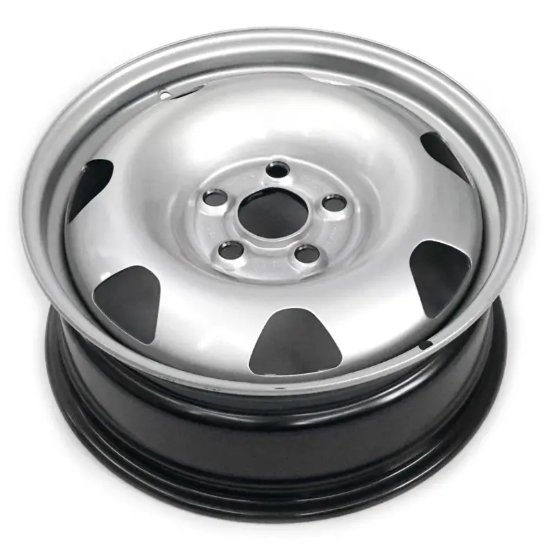 Zertifiziert Original VW T5/T6 Stahlfelge 17 Zoll chromfarben Stahlrad 7E0601027B091