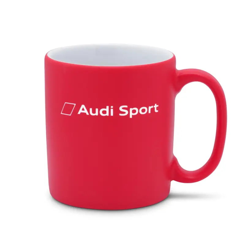 Original Audi Sport Tasse Kaffeetasse Teetasse Porzellan rot 3292200100 Must-Have