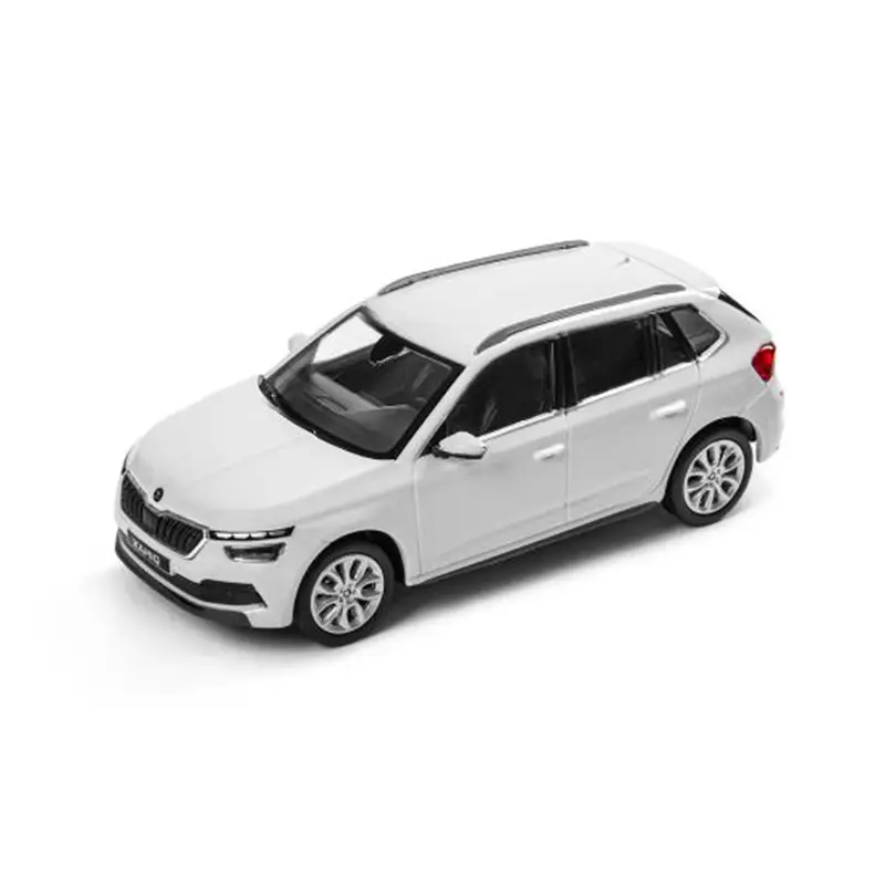 Highlight Original Skoda Kamiq Modellauto 1:43 Moon-Weiß Accessoires Miniatur