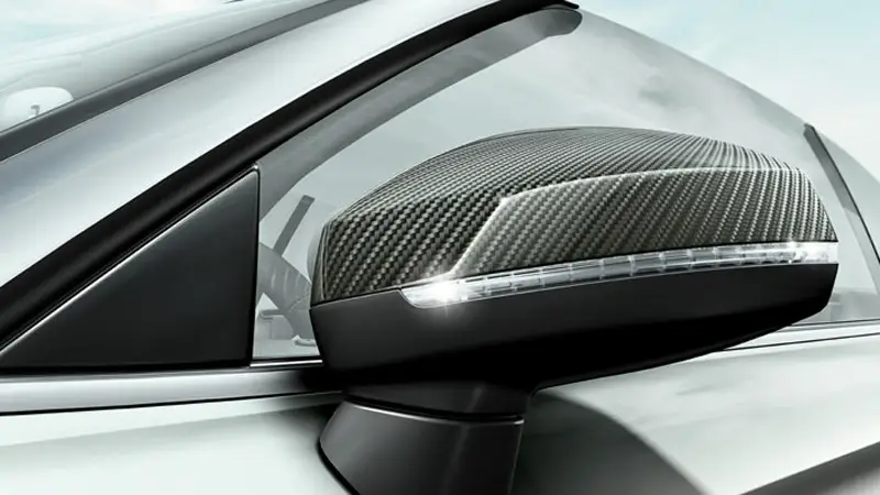 Außenspiegelkappen Carbon Original Audi A3 S3 RS3 (8V) Tuning Kappen Side Assist Beliebt