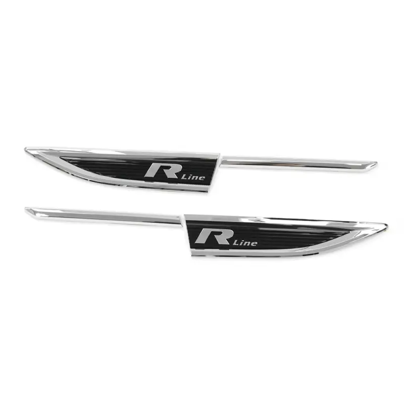 Preisknaller Original VW T-Cross R-Line Plakette Set seitlich Kotflügel Emblem Tuning Logo