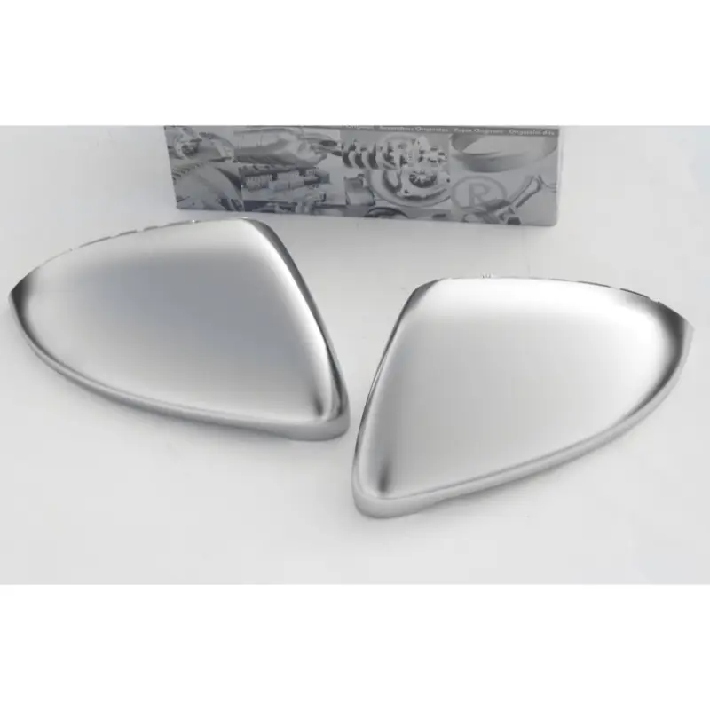 Echt VW Golf 7 "R" Spiegelkappen Set Alu matt Blende Original Tuning Kappen