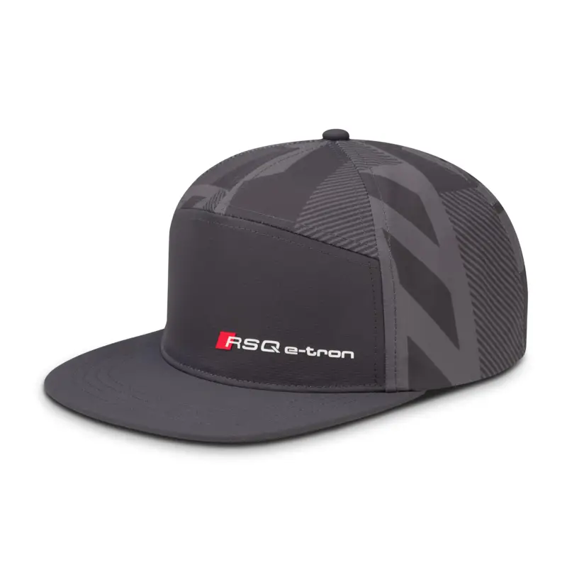 Original Audi Sport Snapback Cap RSQ e-tron Logo Basecap Baseballkappe Kappe grau 3132400200 Nur Heute