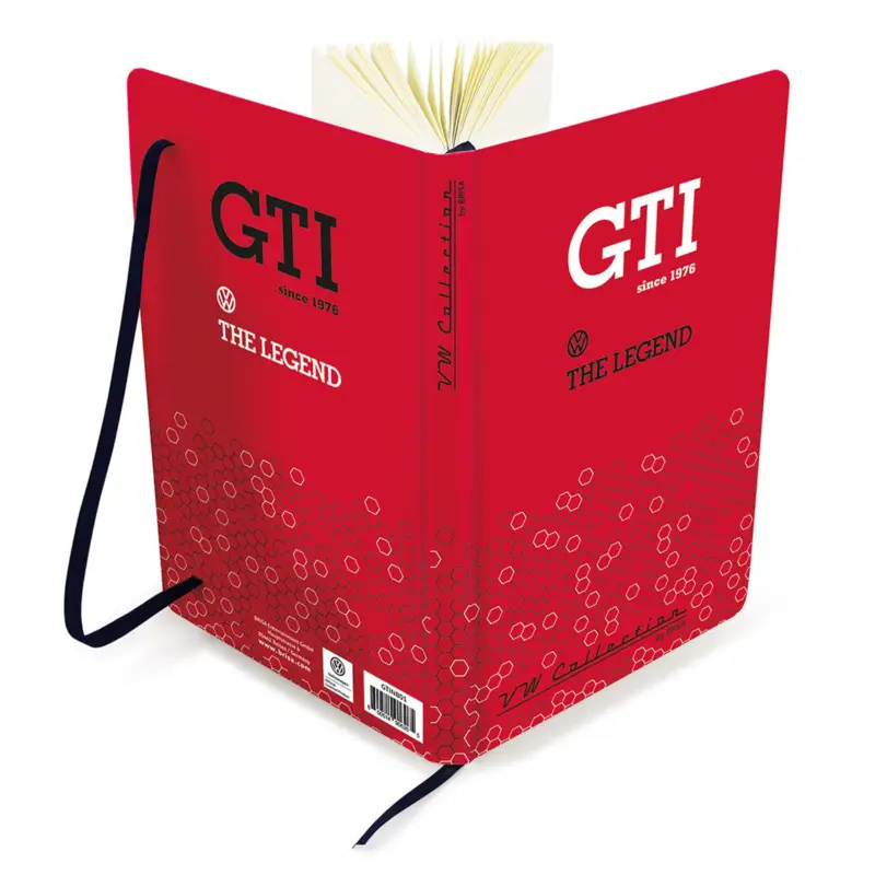 VW GTI Notizbuch rot DIN A5 liniert Hardcover GTINB01 Sale