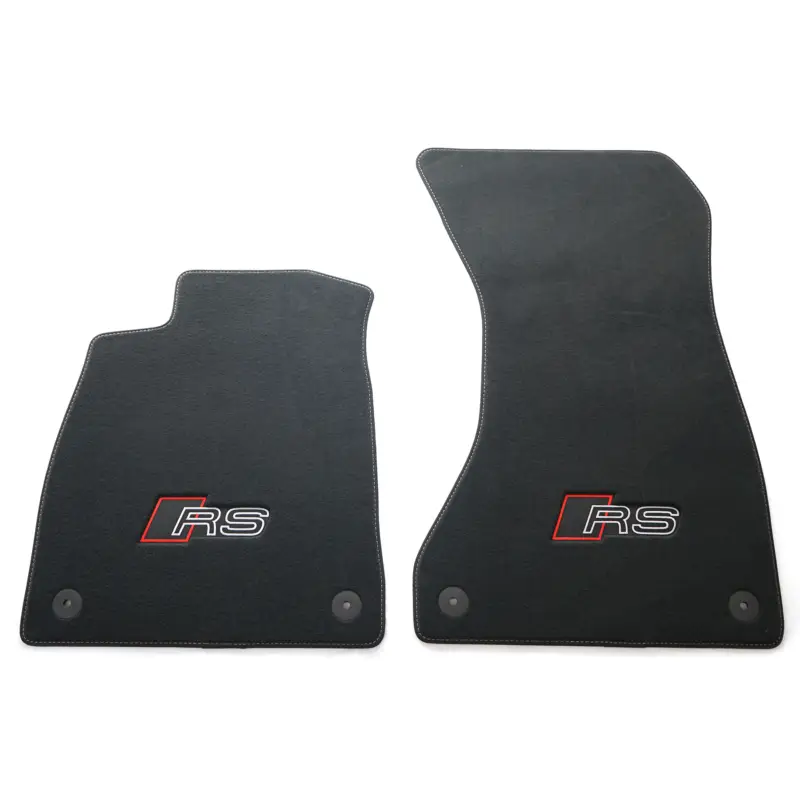 Original Audi RS (B9) Textilfußmatten vorn Premium Velours Fußmatten 2x Stoffmatten 8W1863691CJTV Saisonangebot