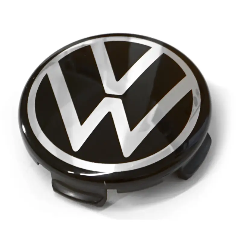 Jetzt Bestellen Original VW Nabenkappe Radnabenkappe Nabenabdeckung Alufelge schwarz/chrom 2HJ601171