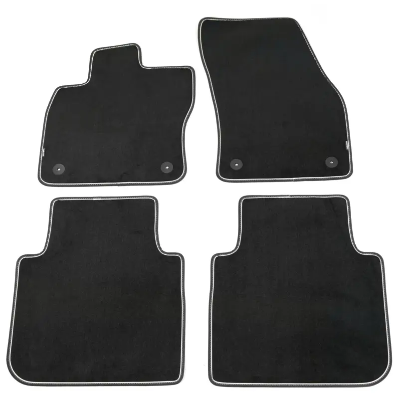 Neue Ware Original VW Tiguan Allspace Premium Velours Textilfußmatten Fußmatten 4x Stoffmatten 5NL061270DWGK
