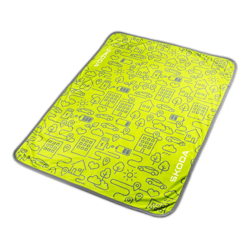 Original Skoda Kinderdecke 100x75cm Decke Krabbeldecke Schmusedecke 6U0084503 Top-Preis
