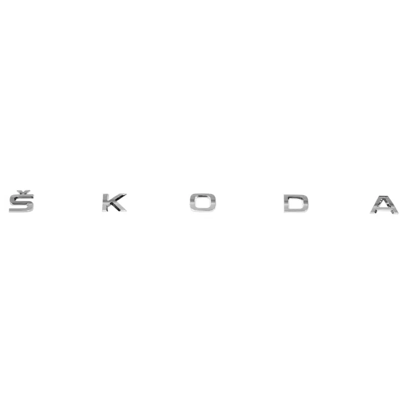 Preiswert Original Skoda Schriftzug chrom Heckklappe Emblem Buchstaben Logo 565853687F2ZZ