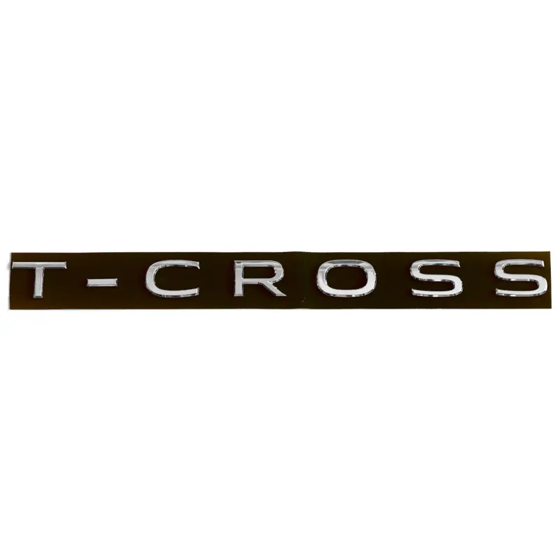 Wochenendangebot Original VW T-Cross Schriftzug hinten Heckklappe Emblem Logo chrom 2GM853687A2ZZ