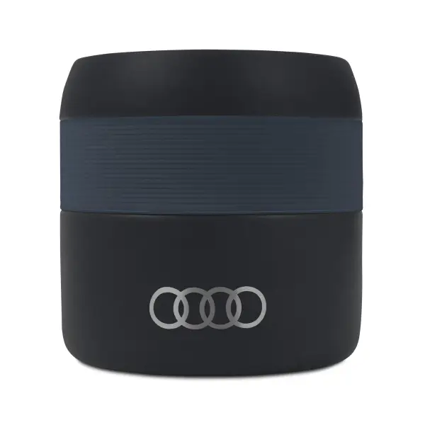 Neue Kollektion Audi Sport Lunchbox Snackbox Edelstahl schwarz 3292200600