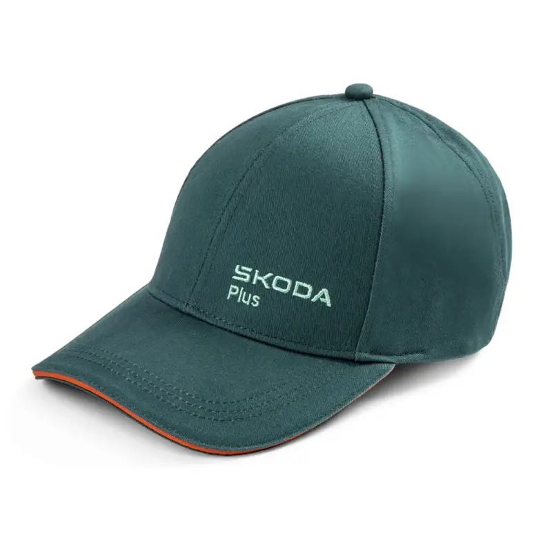 Sofort Bestellen Original Skoda Plus Baseballcap Basecap Mütze Cap Baseballkappe grün 000084300BC