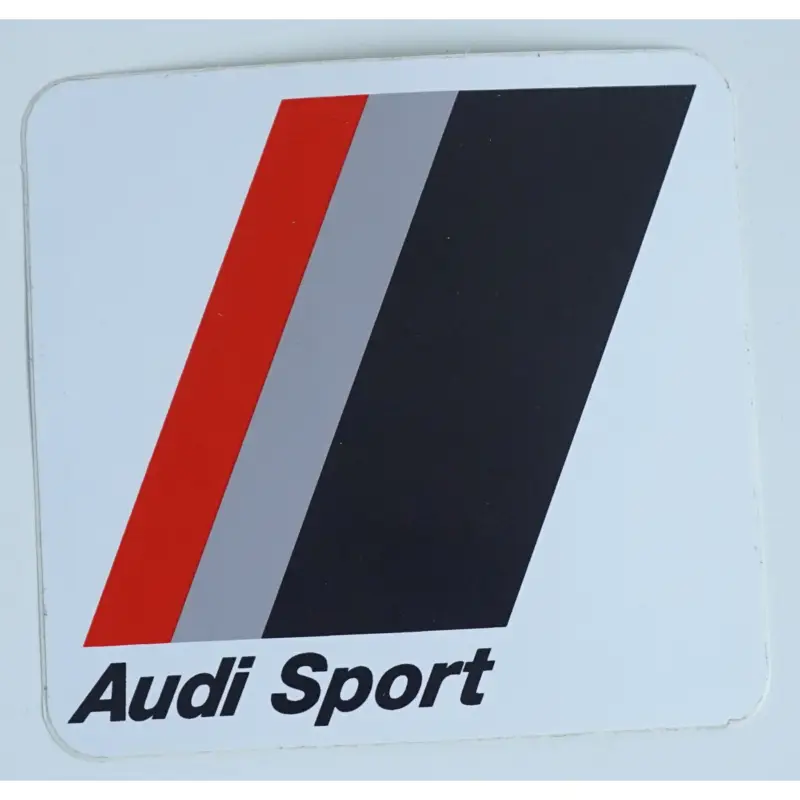 Abverkauf Audi Sport Aufkleber groß Logo Sticker Schriftzug Dekorfolie A16-2019
