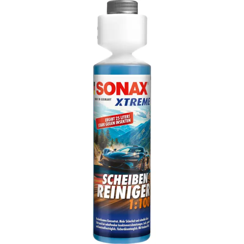 Jetzt Kaufen SONAX Scheibenreiniger Xtreme Konzentrat 1:100 Wischwasser 250ml Sommer AntiKalk 02711410